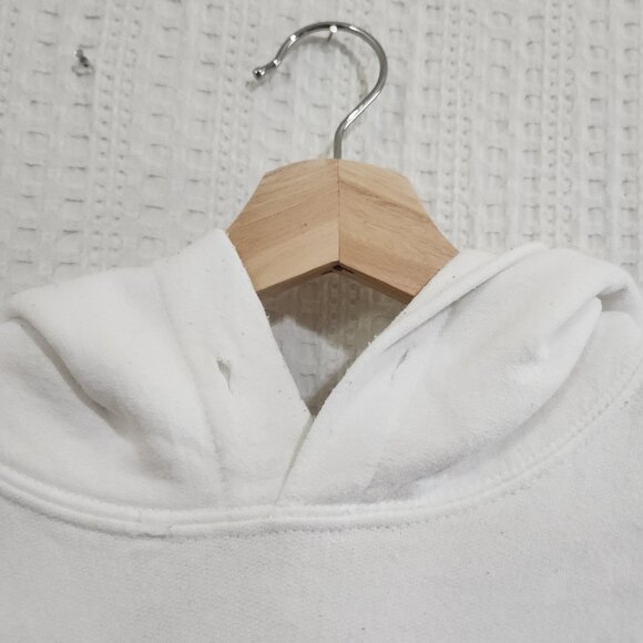 Young & Reckless White Logo Hoodie Sweater Men's Size 2X - Picture 8 of 9